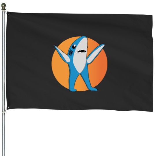 Discover SuperBowl's Left Shark House Flags