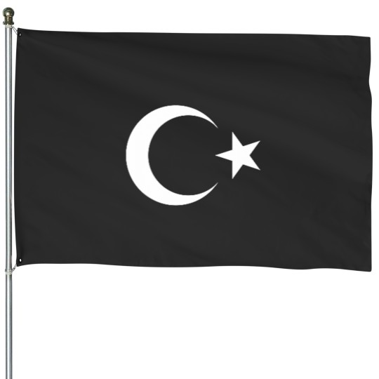 Discover Turkish Flag House Flag