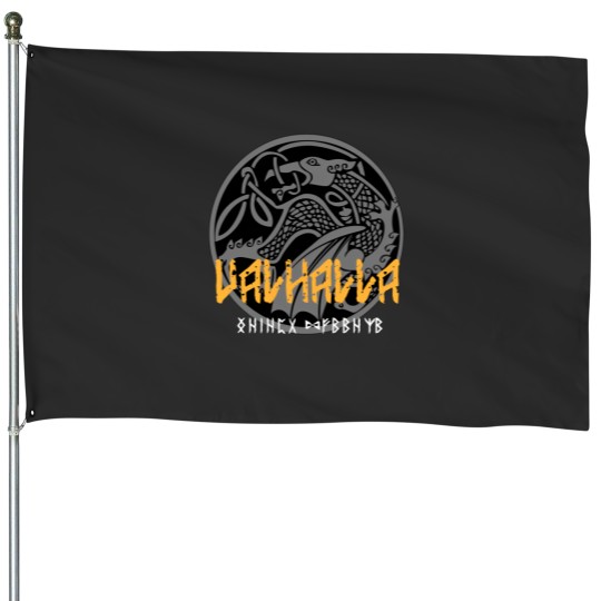 Discover Viking - Viking Valhalla Designs House Flags