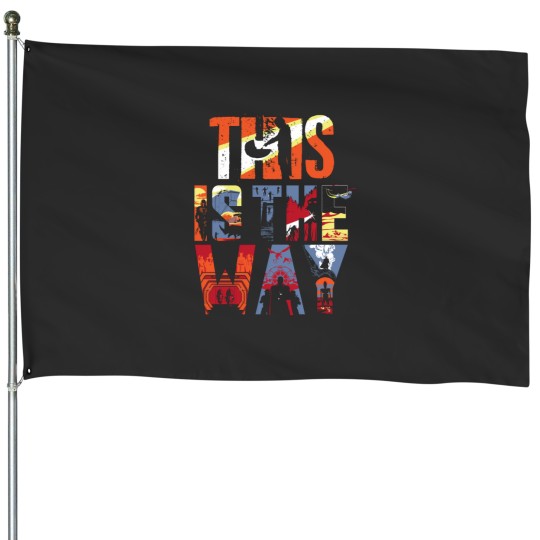 Discover The magnificent 8 House Flags
