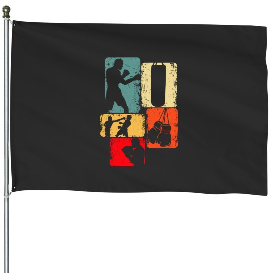 Discover Boxer Boxing Kids Boys Men House Flags