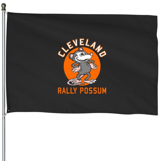Discover clevelands Rally Possums House Flags