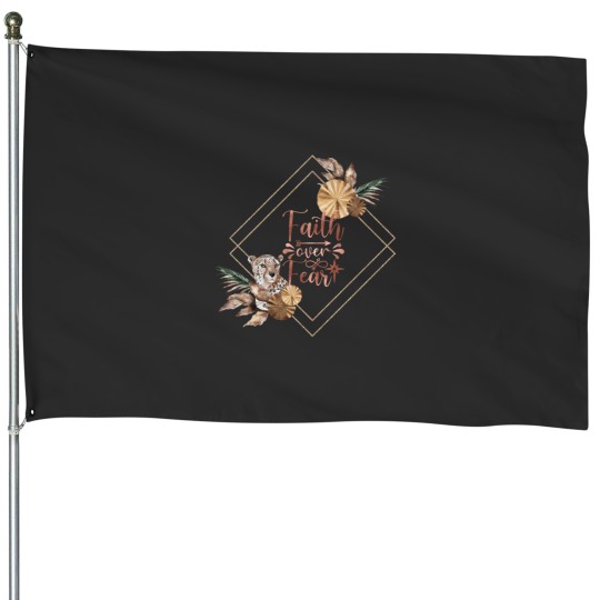 Discover Faith Over Fear JW House Flags