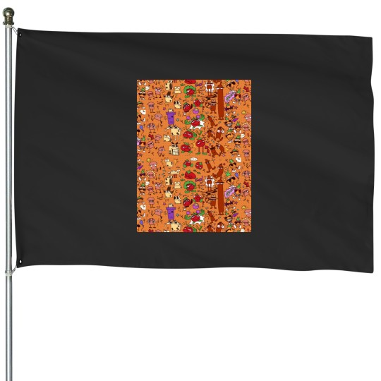 Discover Toppin Frenzy House Flags
