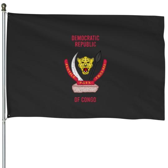 Discover Democratic Republic of Congo House Flags