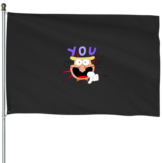 Discover YOU Pizzas Tower - Noise House Flags