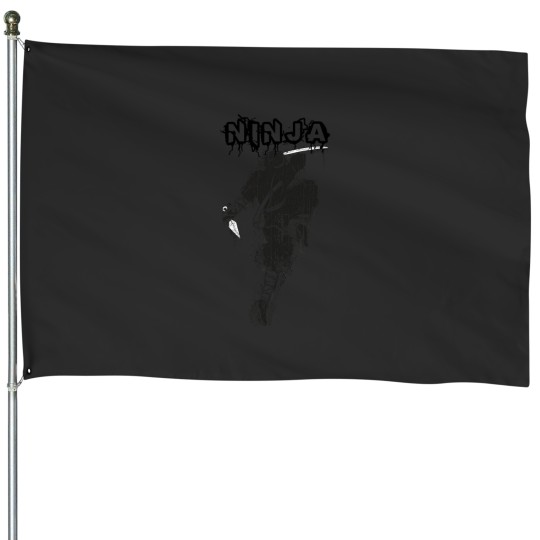 Discover Ninja Japan Asia Japanese Culture House Flags