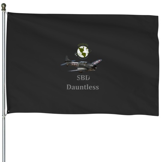 Discover Douglas SBD Dauntless House Flags