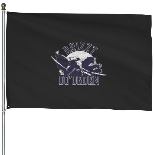 Discover Magic The Gathering Dungeons Dragons Vintages Drizzt House Flags