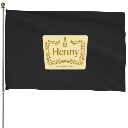 Discover Henny Label House Flags