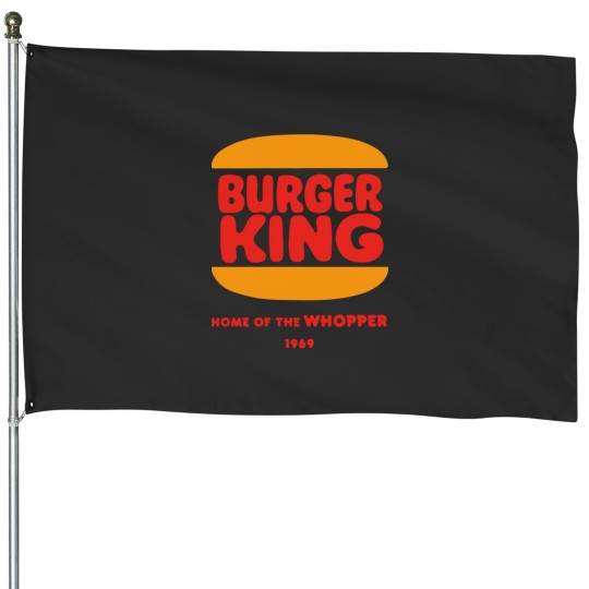 Discover vintagessss 70s - 80s - 90s - Burgerss King Home Of The Whopper 1969 Logo House Flags