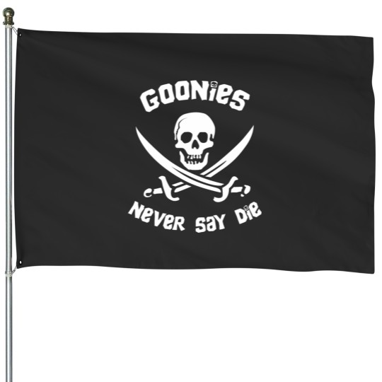 Discover Goonies Never Say Die House Flags