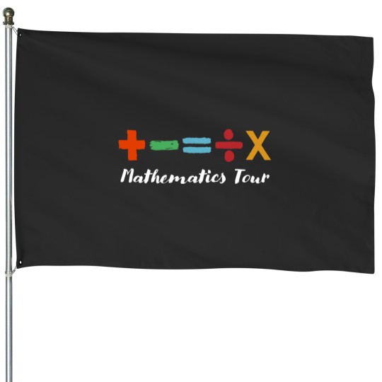 Discover Ed Shee Math Tour House Flags