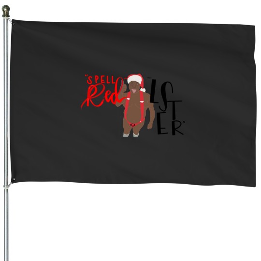 Discover Santa Beet House Flags