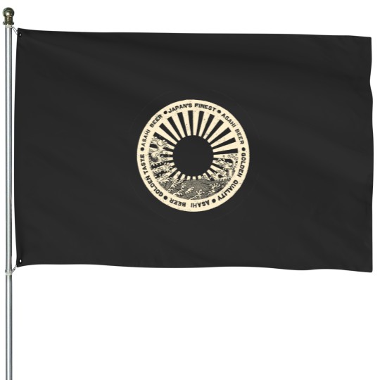 Discover Vintagess Asahi Beer 1 by Purkins House Flags