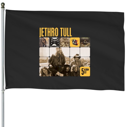 Discover Emperor Tamarin and Jethro Tull House Flags