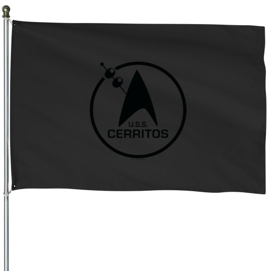 Discover Star Treks Lower Decks Cerritos Bar Logo House Flags