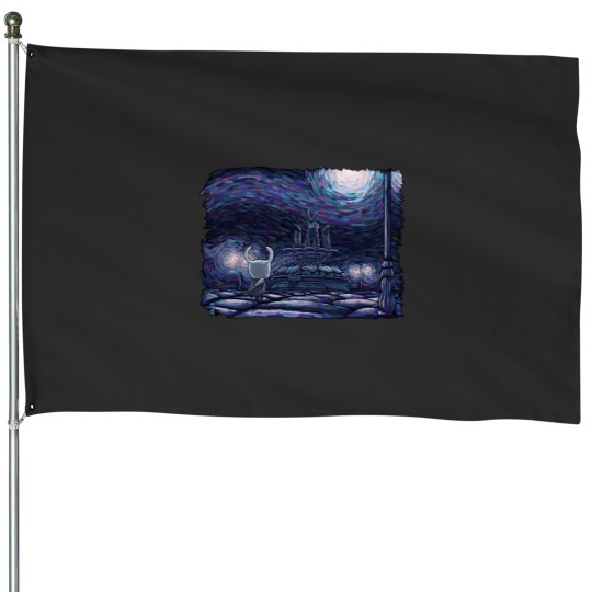 Discover Starry Knight House Flags
