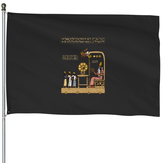 Discover Ancient Tablets House Flags