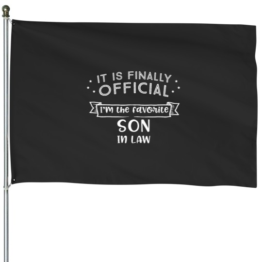 Discover Favorite Son In Law Novelty Gifts House Flags