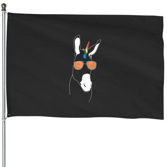 Discover donkeycorn House Flags