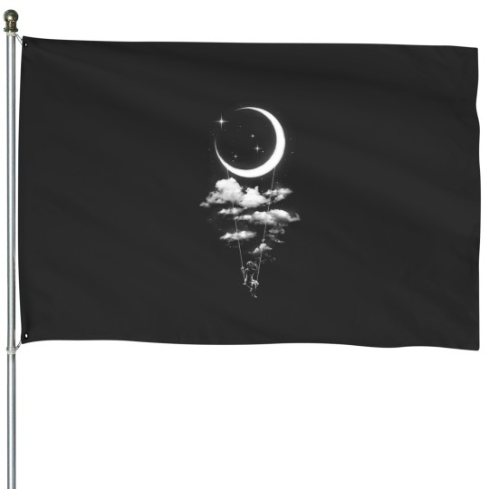 Discover Moon Swing House Flags