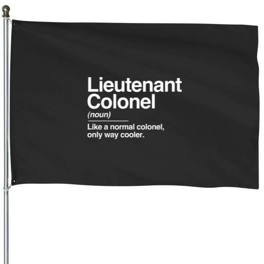Discover Lieutenant Colonel Definition Normal Only Cooler Gift House Flags