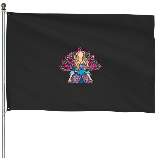 Discover The Island Princess House Flags