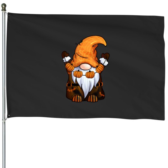 Discover Halloween Cat Gnome Cute Gnome Halloween Costume Pumpkin House Flags