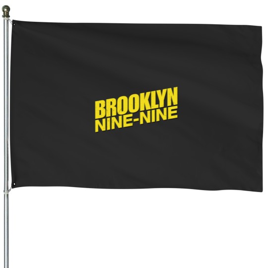 Discover Brooklynss 99 Black Background House Flags