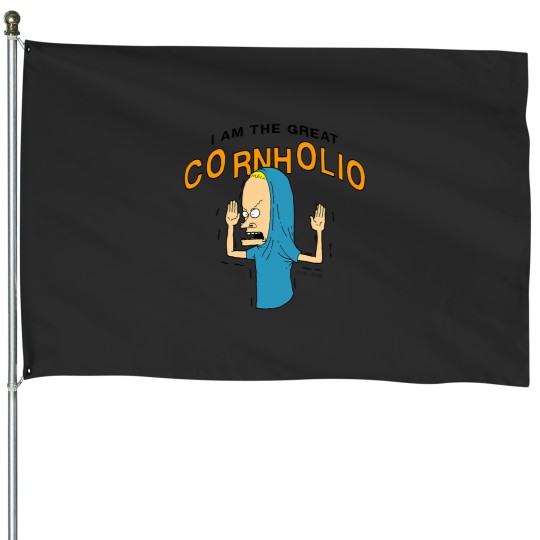 Discover Beavis and ButtHead The Great Cornholio House Flags