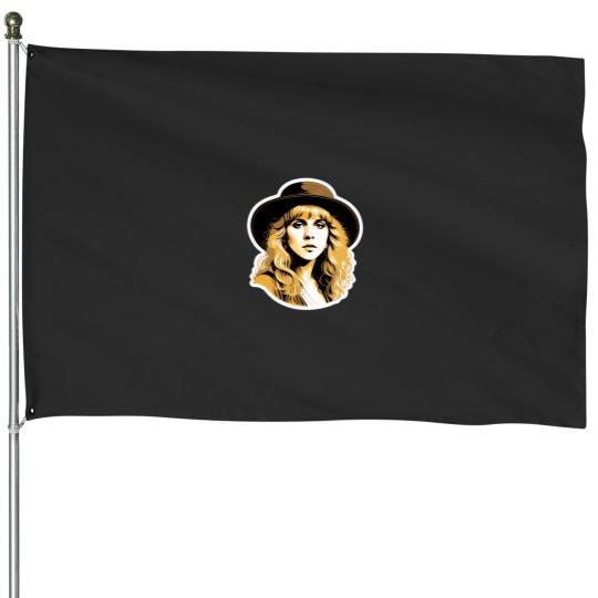 Discover stevie nicks Fleetwood Essential House Flags