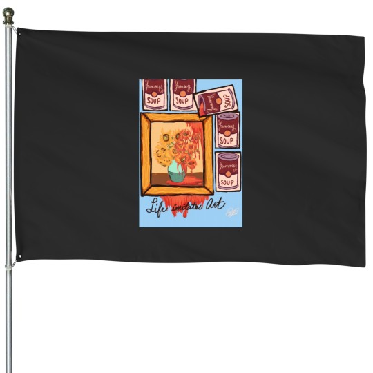Discover Art is a weird soup Active House Flags