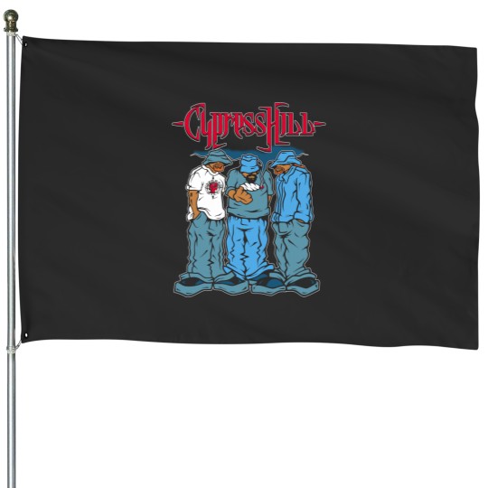 Discover Cypress Hill Blunted House Flags