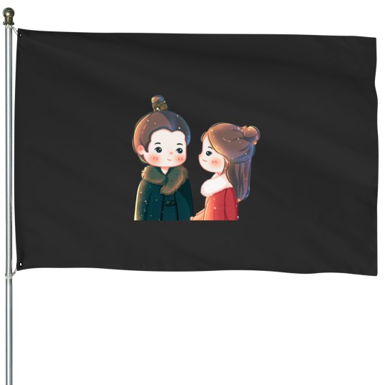 Discover Love Like The Galaxy Cdrama-Funny House Flags
