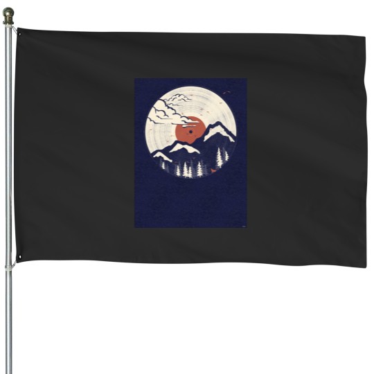 Discover MTN LP... Tri-blend House Flags