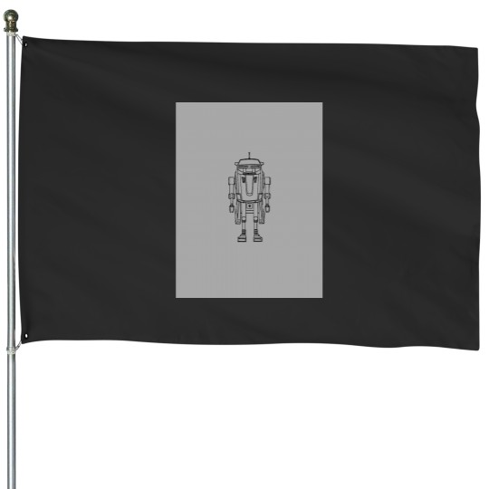 Discover Vintaged Toy GoBots Robot Graphic(1) House Flags