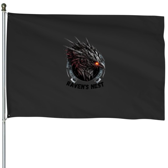 Discover Armored Core Ravens Nest Merc organizational logo House Flags