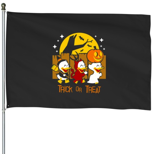 Discover Halloween Trick or Treat for Halloween House Flags