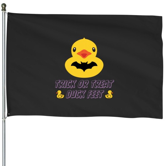 Discover Bat Rubber Ducky - Treat or Treat Duck Feet House Flags
