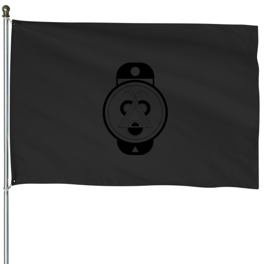 Discover raccoon House Flags