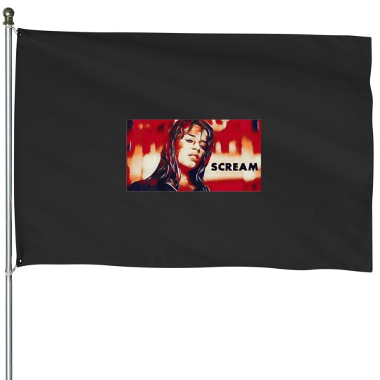 Discover Scream - Sidney Prescott House Flags