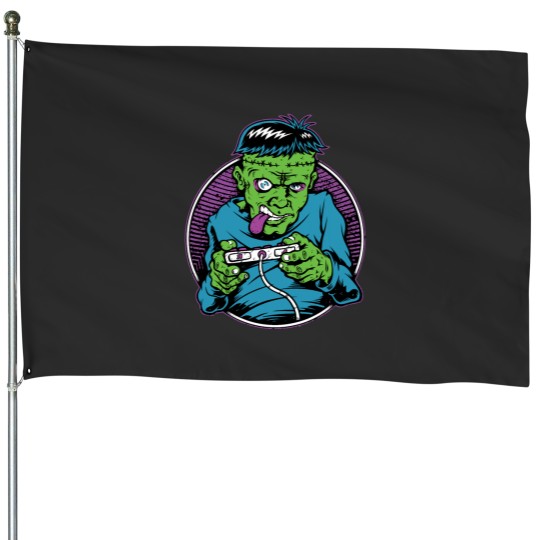 Discover Franken Gamer House Flags