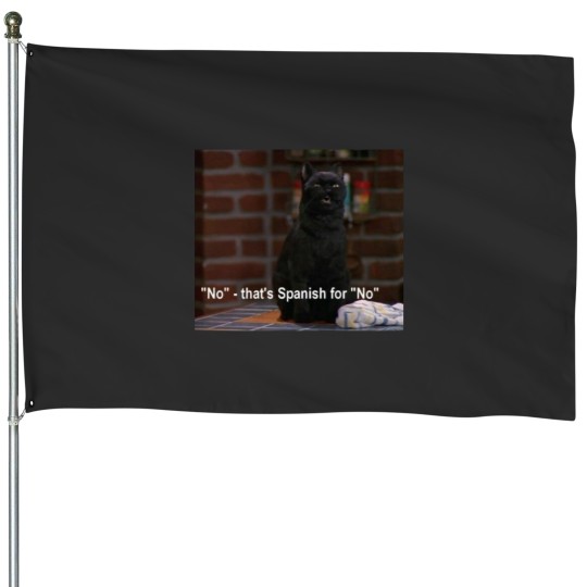 Discover Salem -“No, that’s Spanish for No” House Flags