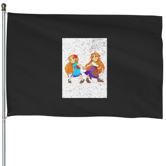 Discover malon and marin House Flags