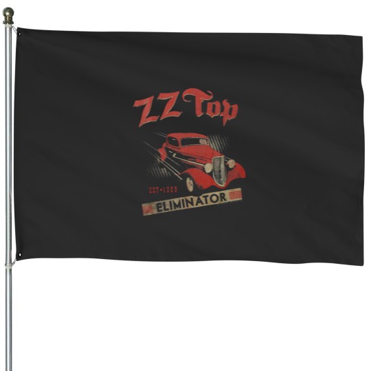 Discover zz top Classic House Flag