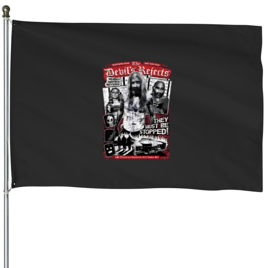 Discover The Devils Rejects Classic House Flags