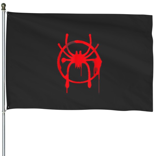 Discover Red Spider House Flags