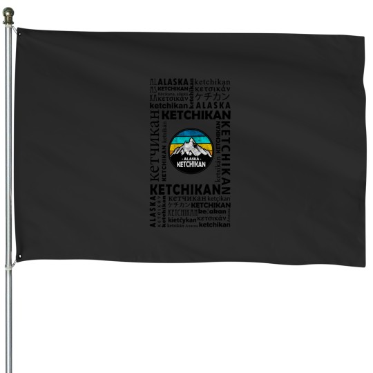 Discover Ketchikan, Alaska Active(2) House Flags