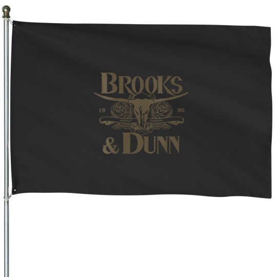 Discover Womens Brooks Dunn  Belk Logo VNeck House Flags